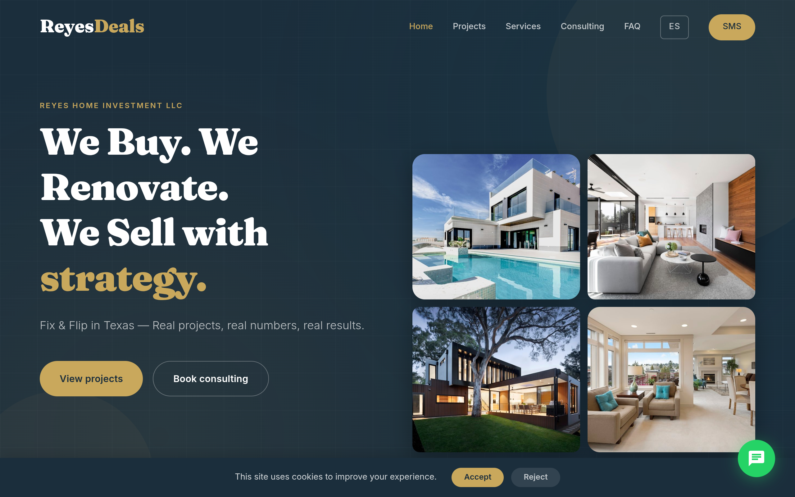 Reyes Deals — Fix & Flip in Texas